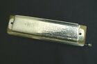 Antique M  Hohner Harmonica Germany Super Chromonica Gesetzl Gesch W  Case  