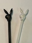 2- Vintage 1970s Playboy Club Bunny Drink Swizzle Stir Sticks Stirrers Man Cave