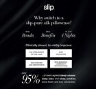 Slip Queen Silk Pillow Cases - Queen Size Standard Pillow Case  White 20  X 30 