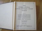 1938 Scott International Jr Stamp Album Collection Many 100s Of Stamps