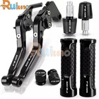 For Yamaha Fz09 Fz-09 2014-2020 Cnc Handlebar Grips Cap Brake Clutch Levers