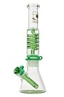 12  Heavy Glass Bong Waterpipes Smoking Freezable Glycerin Beaker Bong 14mm Bowl