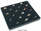Ring Box Ring Jewelry Organizer Box 36 Rings Display Storage Case Glass Top