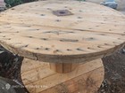 Large Wooden Cable Spool