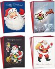 Christmas Vintage Greeting Cards 12pcs Christmas Vintage Santa Claus Boxed Cards