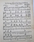 I m Getting A Moon s Eye View Of The World - Piano vocal ukulele Sheet Music