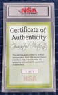 1 Of 1 Michael Jordan Game Used Chicago Bulls Jersey Relic Patch 2010 Nsa Card