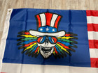 Grateful Dead  American  Flag Banner   3x5 Ft   Us Seller