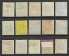 Gb Sg215 314 1902 Kevii Definitives  Set Of 15  M mint   C   420 