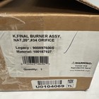 New  Lochinvar  100187927  Final Burner Assembly  Nat  20      34 Orifice   10k-2 