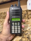 Motorola Ht1250 Full Keypad Uhf 450-512mhz 2 Way Radio W Battery Aah25sdh9aa6an