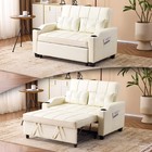 Futon Sofa Bed Convertible Loveseat Sleeper Couch Sleeper Chair Bed Pull Out