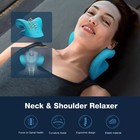 Neck Shoulder Relaxer Massage Rest Pillow Neck Stretcher Cervical Spine Health
