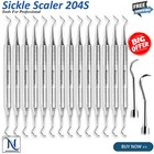 Sickle Scaler 204s     Dental Hand Instrument  Pro Periodontal Hygiene Pick Tool