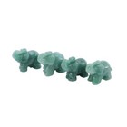 Elephant Statue 1pc Aventurine Carved Elephant Hand Carved Natural Green Aven   