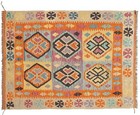 Modern Handmade Afghan Chobi Kilim Wool Area Rug By Afghan Artisan 4 7 X 3 5 Ft