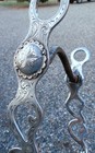 Vintage Fleming Sterling Silver Sweet Iron Mouth Horse Show Curb Bit