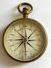 Directional Pocket Compass Best Gift Item Nautical Vintage Antique Style Brass