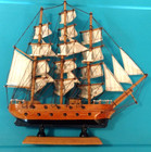 Replica Wooden War Ship Fragata Spanish Model-21 Cloth Sails 12 x12 