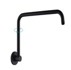 Stainless Steel High-level Shower Extension Pipe 360-degree Swivel Shower Arm