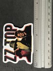 Zz Top Logo Sticker Image Tx Iconic 70s 80s Classic Rock Band For Laptop New 