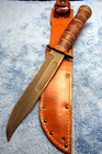 Wwii Ww2 Post Rare Utica Cut Mark2 Fighting Knife In Exc  Condition