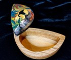Hand-painted Box By Manuel Bianco   Guisselle Bianco  Tamandua Osa  C r Folk Art