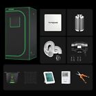 Vivosun Complete Grow Tent Kit W  Led Grow Light 100w 200w 400w w inline Fan Kit