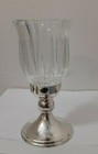 Godinger Silver Plated Mini Hurricane Candle Holder Nib