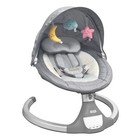 Nova Motorized Portable Baby Swing Bluetooth Music Speaker Gray  jbp-nova-gry 