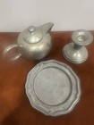 Vintage Pewter Mismatched Set 