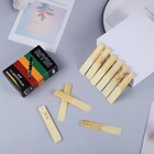 10 Pack Clarinet Reeds  Strength 2 0  Traditional B Flat Clarinet Reed With Box