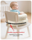 Inflatable Baby Seat With Safety Harness  Baby Chair For Sitting Up  3 Months  