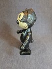Antique 1920 s Schoenhut Wooden Felix The Cat With Segmented Wood Joints  As Is