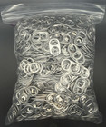1500   1lb  Aluminum Pop Tabs In Bulk Soda And Beer Can Tabs For Crafts  Charity