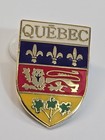 Quebec Coat Of Arms Canada Souvenir Lapel Pin