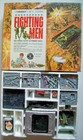 1965  fighting Men  Molding Toy By Mattel - 99  Complete With Working Heater