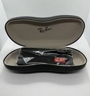 Ray Ban Glasses Clam Shell Hard Case Reading Eyeglasses Sunglass Case With Cloth