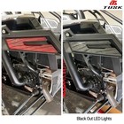 Tusk Black Out Led Tail Lights Light Polaris Rzr Pro Xp Pro R Turbo R 4 Smoked