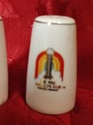 Vintage 1982 World   s Fair Knoxville Tennessee Ceramic Salt Pepper Shakers
