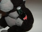 Coca-cola Plush Collection 6  Gorilla Holding Bottle  Age Unknown  Pre-owned