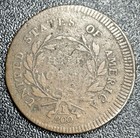 1795 Liberty Cap Half Cent 1 2c Plain Edge No Pole Cohen C-6a R-1