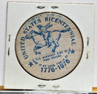 Vintage Wooden Nickel Oswego Co Numismatic Assn  Fulton Ny Wooden Nickel