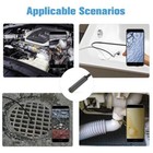 3-in-1 Usb Type-c Endoscope Borescope Snake Inspect Camera For Phone Android Pc