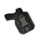 Eyv Iwb Hybrid Leather  Kydex Holster - Pepper Gun 2 0 Mace Brand - Right Hand