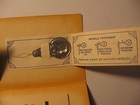 Vintage Aug  Thomas Needle Threader W  Advertising Tru-fit Screw Products