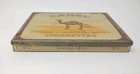 Vintage Advertising Empty Camel Cigarette Flat 50 Tobacco Tin  