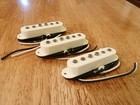The Guitar Parts Zone Vintage 50 s Alnico 3 Pickup Set In Ivory For Stratocaster