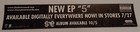 Rare Die Antwoord Logo Sticker Officially Licensed 5 Ep  o  Zef Ninja Yolandi