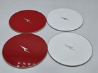 Planetags Qantas Boeing 747 Farewell Genuine Aircraft Skin 4 Piece Coaster Set